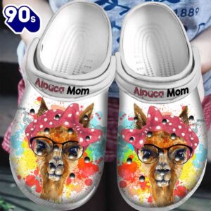 Alpaca Mom Classic Shoes Mothers Day Gift Personalized Clogs