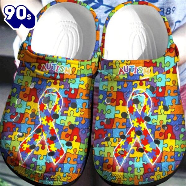 Autism Awareness For Mens Womens Classic Water Shoes Personalized Clogs