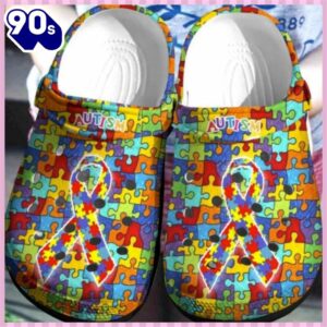 Autism Awareness Rubber Comfy Footwear…