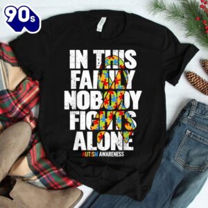 Autism Awareness Shirt Family Support…