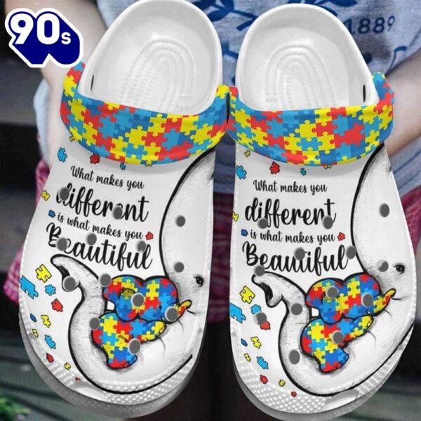 Autism Awareness Shoes Snk114 Personalized Clogs