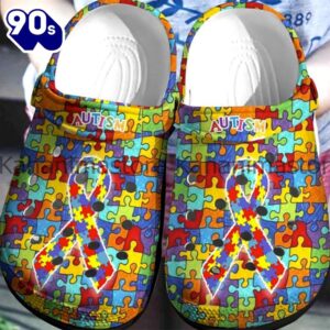 Autism Awareness Snk124 Personalized Clogs