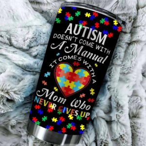 Autism Awareness Tumbler Idea Gift for Mom Tumbler 2