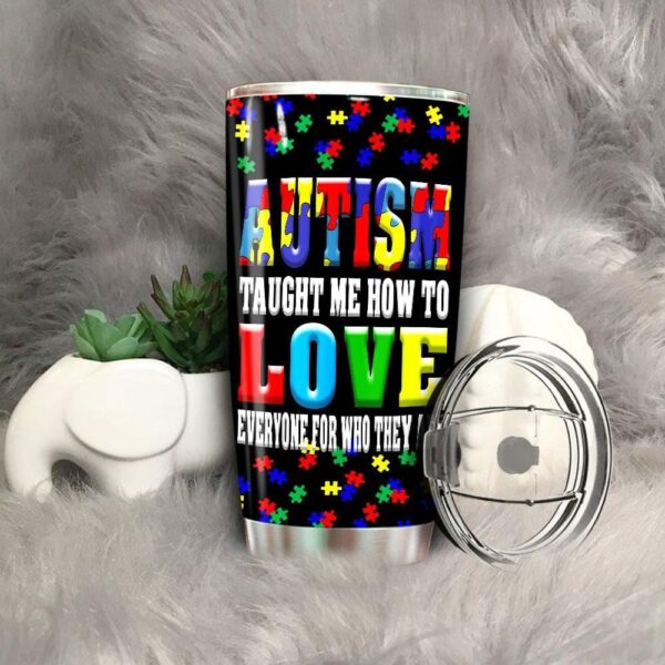 Autism Awareness Tumbler Ideas Men Women Kids Tumbler Idea Mom Dad Tumbler