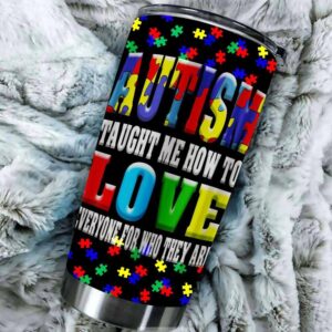 Autism Awareness Tumbler Ideas Men Women Kids Tumbler Idea Mom Dad Tumbler 2