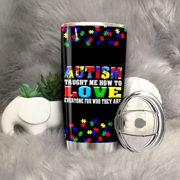 Autism Awareness Tumbler Ideas Men Women Kids Tumbler Idea Mom Dad Tumbler Tumbler