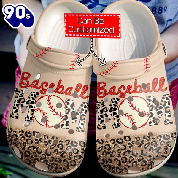 Baseball Baseball Mom Shoes For Men And Women Personalized Clogs