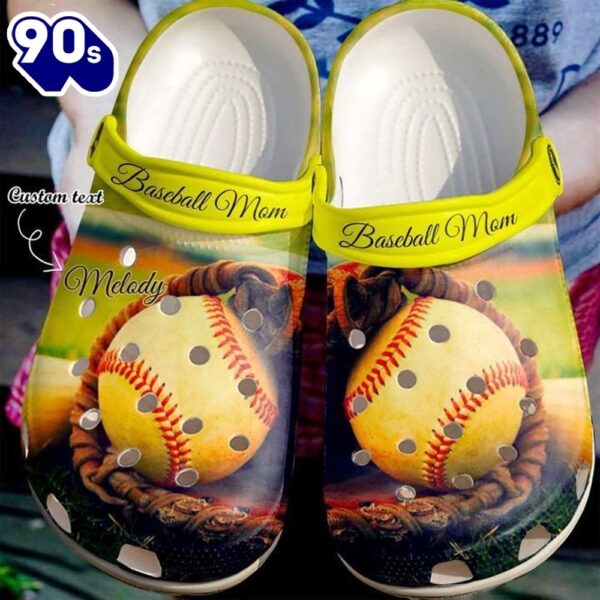 Baseball Mom Sku 138 Shoes Personalized Clogs