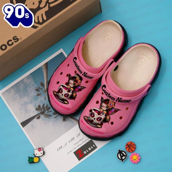 Breast Cancer Awareness Custom Personalized Clogs