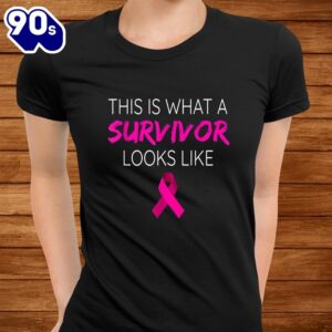 Breast Cancer Awareness Shirt Survivor Pink Ribbon Shirt 2