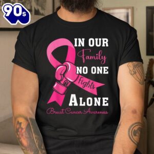 Breast Cancer Support Family Women Breast Cancer Awareness Shirt 2