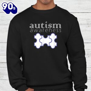 Delicate Autism Awareness With Puzzle Shirt 2