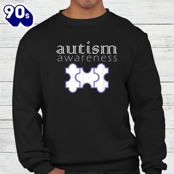 Delicate Autism Awareness With Puzzle Shirt