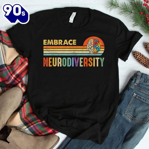 Embrace Neurodiversity Autism Awareness Shirt
