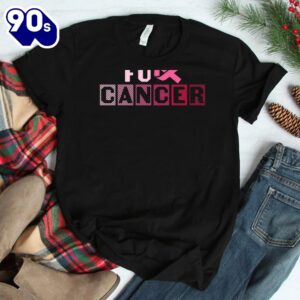 FU Pink Ribbon Breast Cancer Awareness Shirt 2