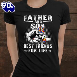 Father And Son Best Friend For Life Autism Awareness Shirt 2