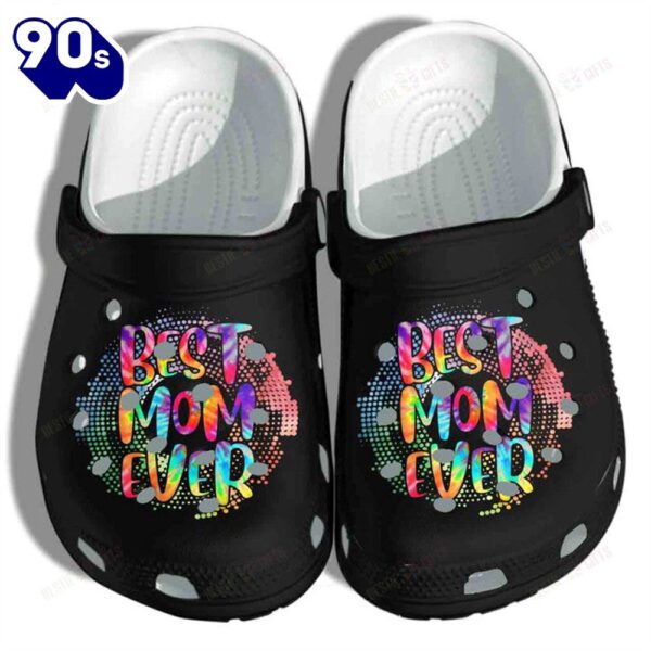 Funny Best Mom Ever Hippie Classic Personalized Clogs