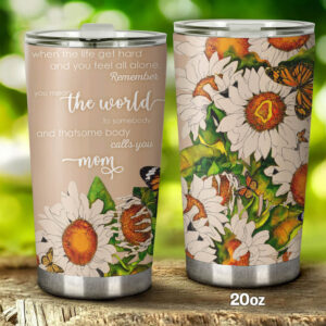 Homewix Sunflower Tumbler To My Mom Gift For Mom Gift For Grandma Tumbler For Sunflower Lover 2