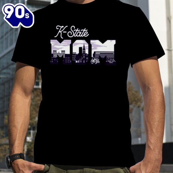 K-state Wildcats Women’s White Campus Mom Mother’s Day Shirt