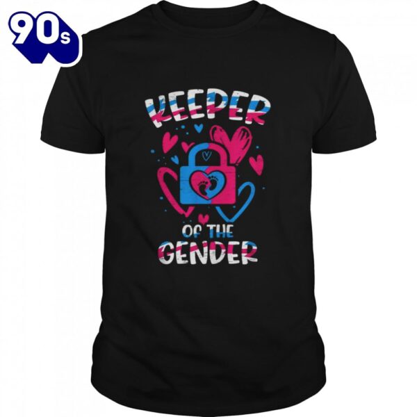 Keeper Of The Gender Gender Reveal Pregnant Mother’s Day Shirt
