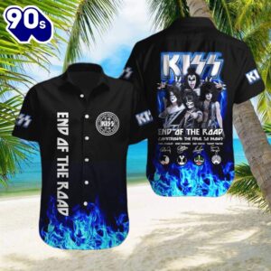 Kiss Band Classic hits Hawaiian Shirt Gift For Fans
