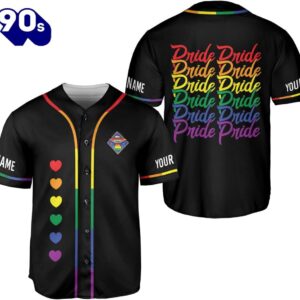 Leprints Personalized Lgbt Pride Baseball…