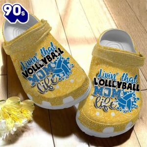 LivinThat Volleyball Mom Life Rubber