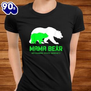 Mama Bear Mitochondrial Disease Awareness Shirt 2