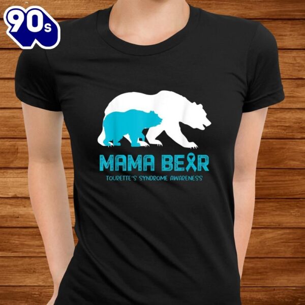 Mama Bear Tourettes Syndrome Awareness Shirt