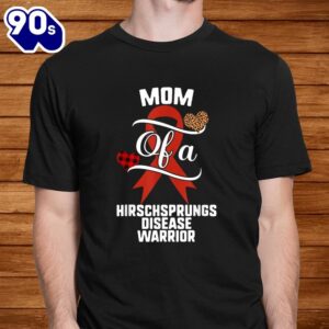 Mom Hirschsprungs Disease Awareness Leopard Buffalo Plaid Shirt 1