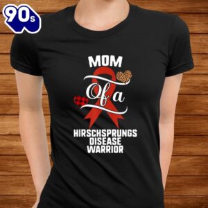 Mom Hirschsprungs Disease Awareness Leopard Buffalo Plaid Shirt 2