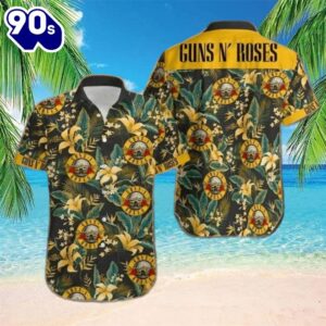 Music Tour Guns N’ Roses Hawaiian Shirt