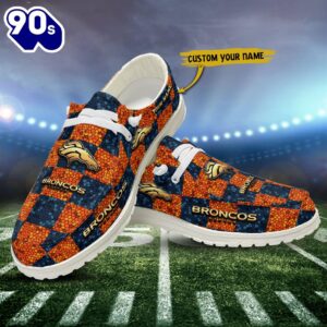 NFL Denver Broncos Canvas Loafer…