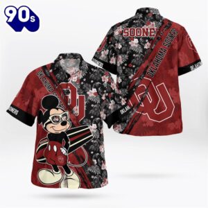 Oklahoma Sooners Mickey Mouse Floral…