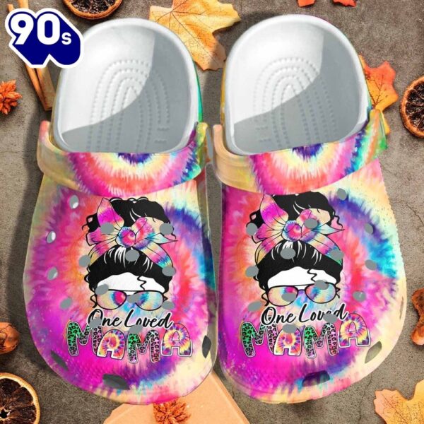 One Loved Mama Custom Clog Personalize Name