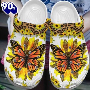 Pretty Sunflower Butterfly Breast Cancer…