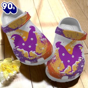 Purple And Yellow Chicken Mother…