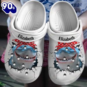 Shark Mom Classic Personalized Clogs