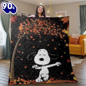 Snoopy Blanket, Gift For Fan,…