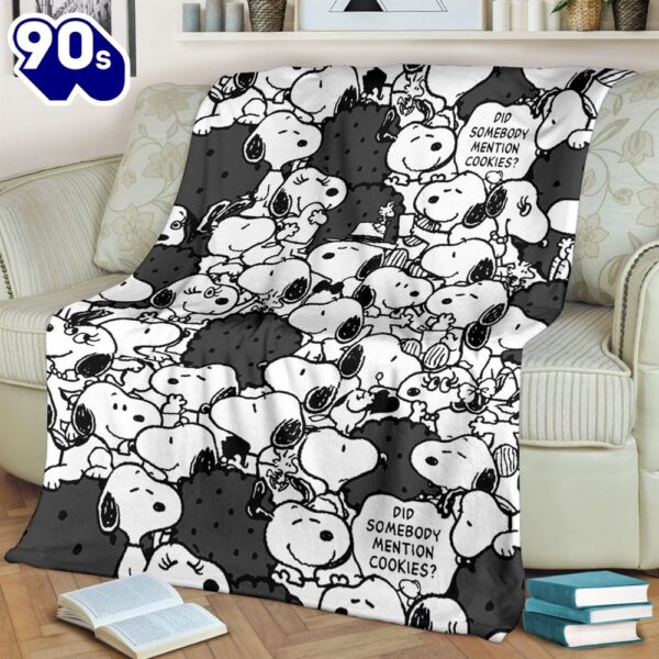 Snoopy Dog Premium Blanket Mother Day Gift