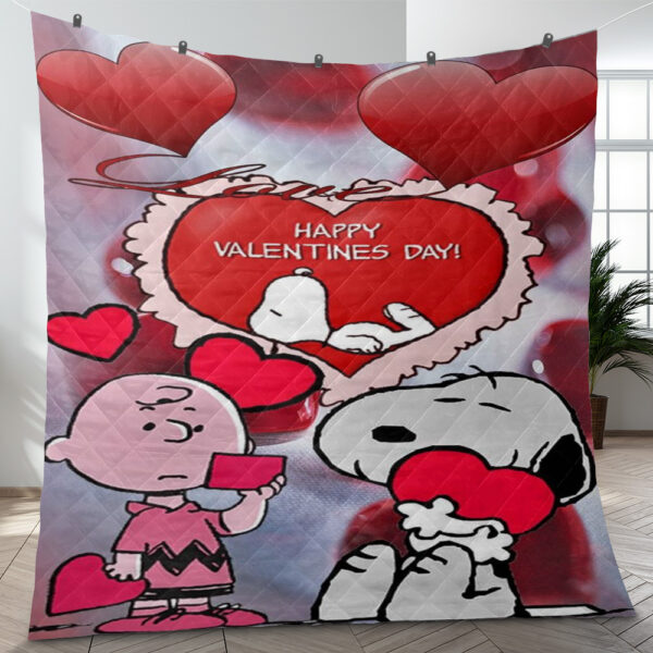 Snoopy Peanuts Happy Valentine’s Day 4 Fan Gift, Snoopy Peanuts Happy Valentine’s Day Blanket Mother Day Gift