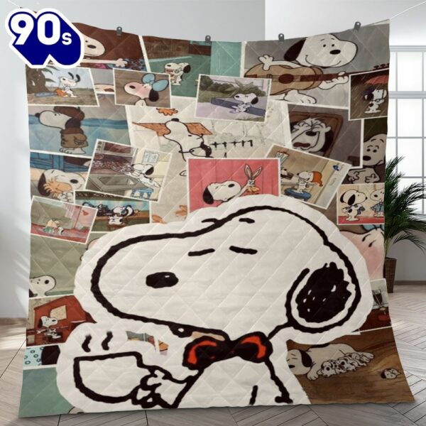 Snoopy Peanuts Lover Fan Gift, Snoopy Peanuts & Friends Blanket Mother Day Gift