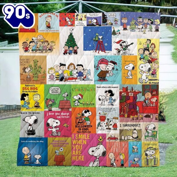 Snoopy Story The Peanuts Cartoon 1k81 Gift Lover Blanket Mother Day Gift