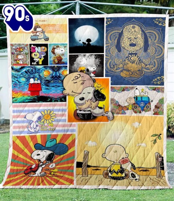 Snoopy The Peanuts Cartoon 1k110 Gift Lover Blanket Mother Day Gift