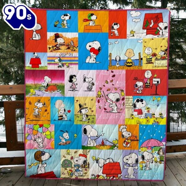 Snoopy The Peanuts, Funny Snoopy Ver4 Blanket Mother Day Gift