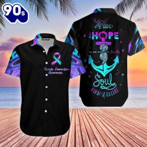 Suicide Prevention Awareness Hawaiian Shirt…