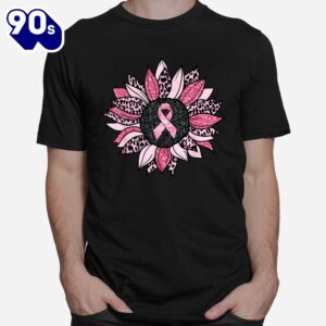 Sunflower Pink Breast Cancer Awareness Shirt 1