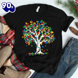 Tree Of Life Autism Awareness Month Shirt 2