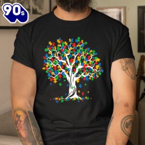 Tree Of Life Autism Awareness Month Shirt 3