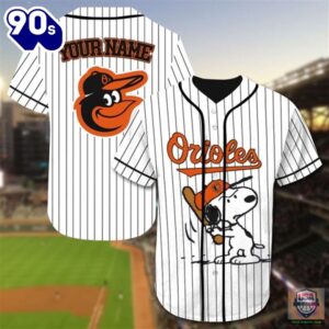 Baltimore Orioles Snoopy Custom Name…
